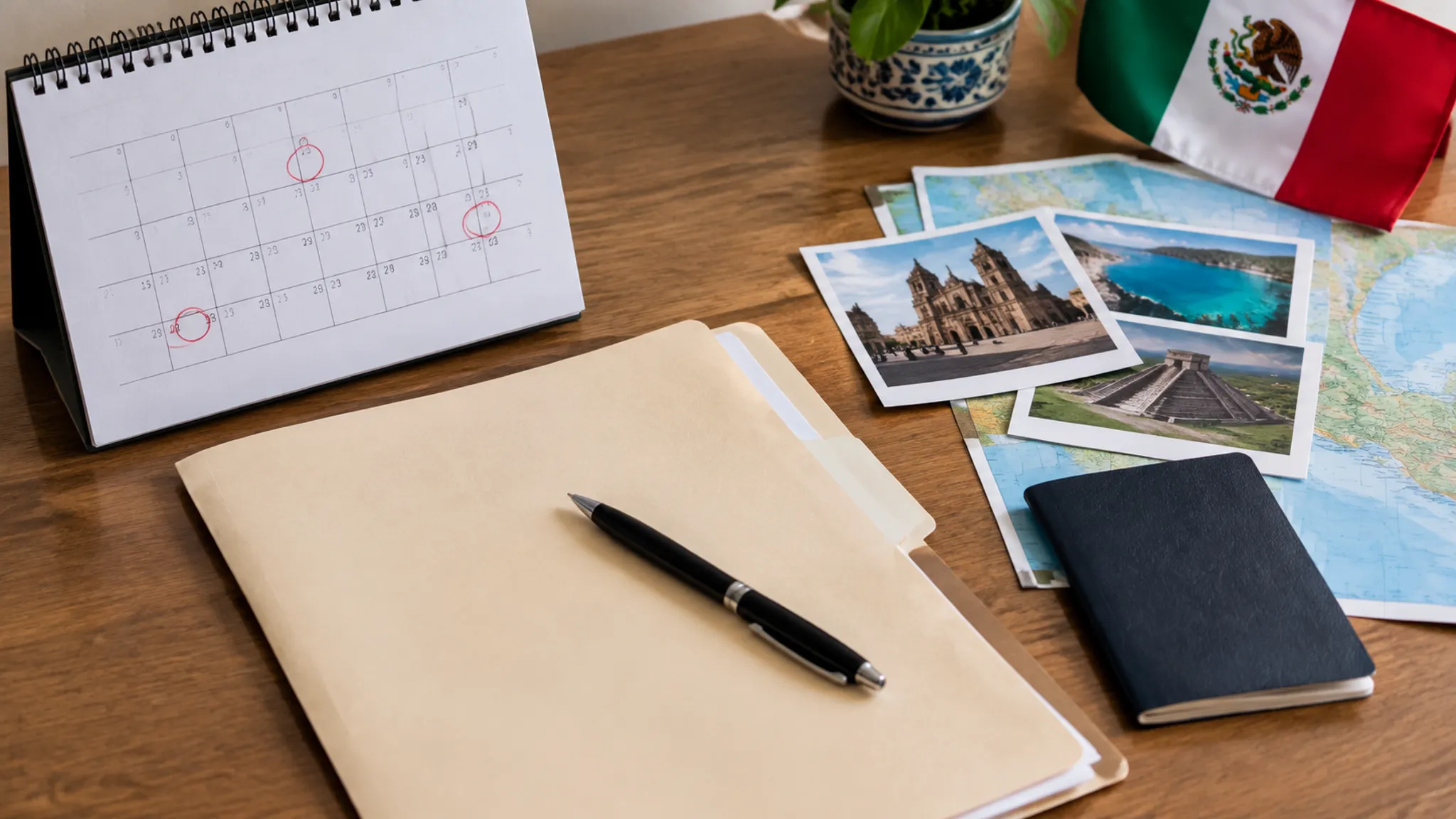Registry appointment planning timeline for a civil wedding in Mexico